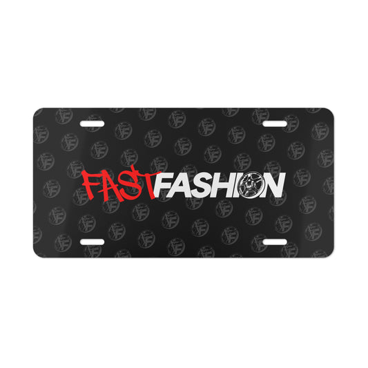 FastFashion Automotive Vanity Plate