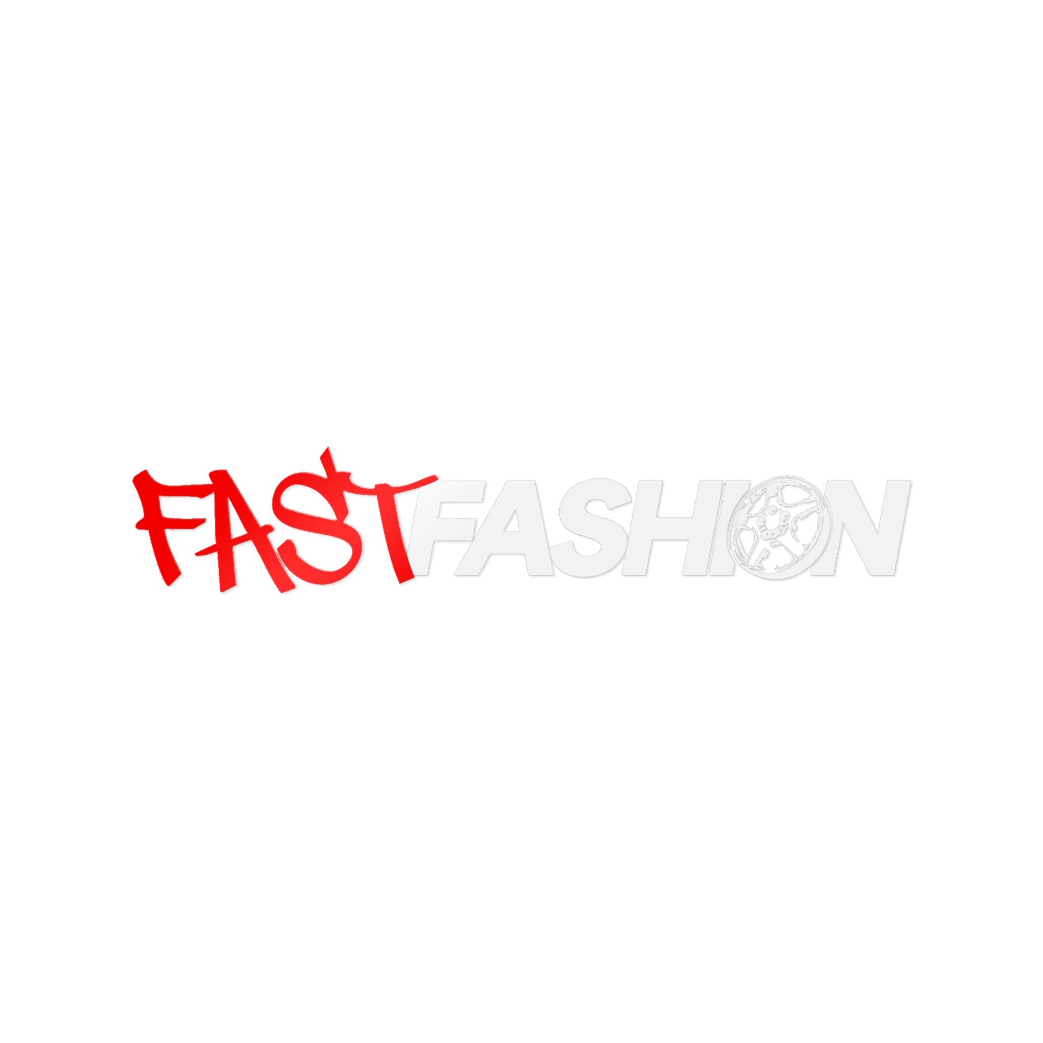 Fast Fashion Full Logo Transfer Sticker